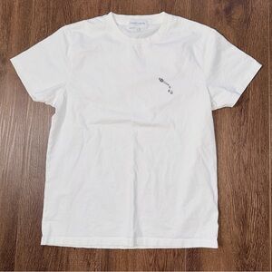 Maison Labiche Paris Essential White Short Sleeve Men's Tee